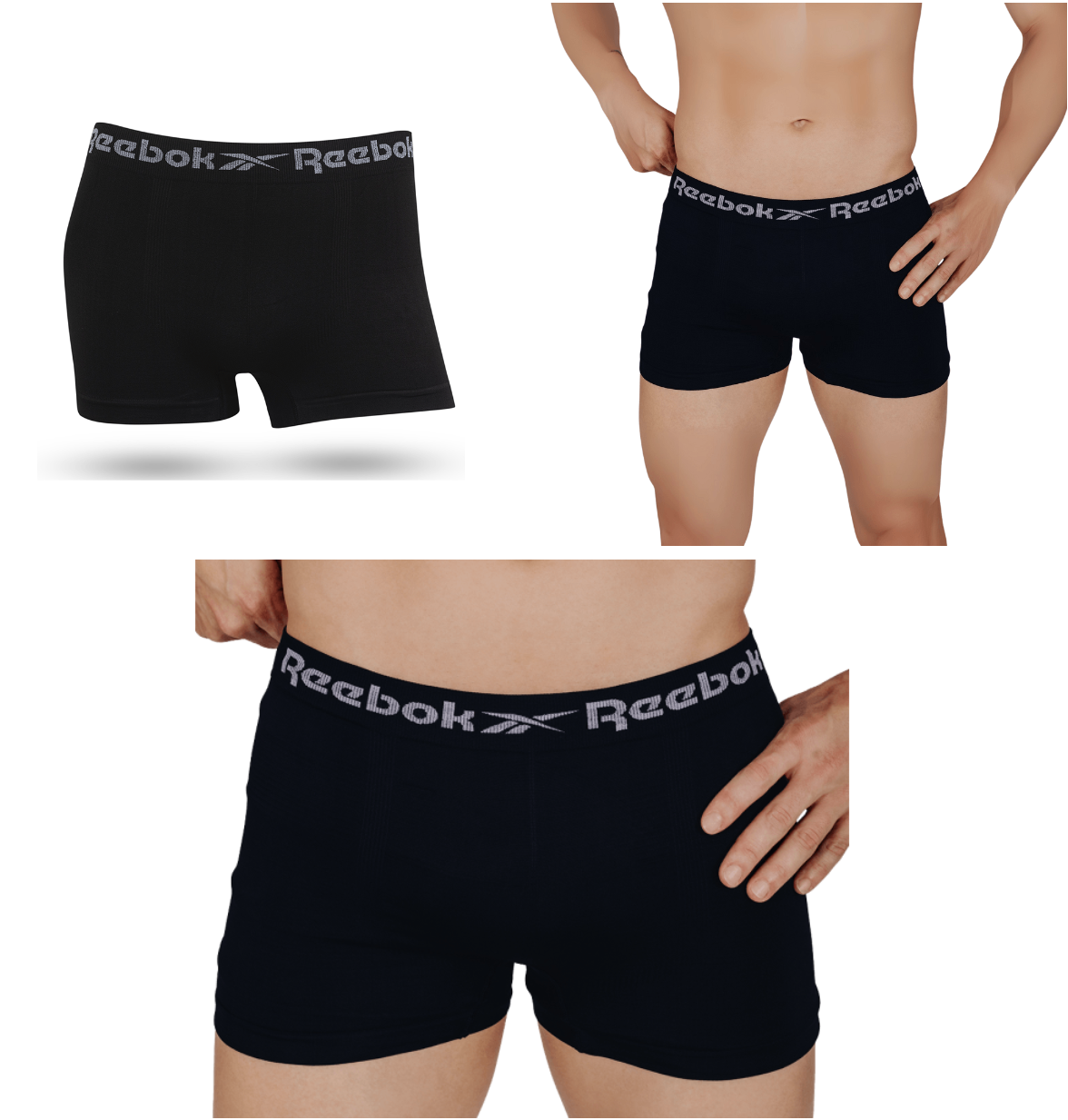 CUECA BOXER REEBOK CLASSIC MICROFIBRA COS INTEIRO