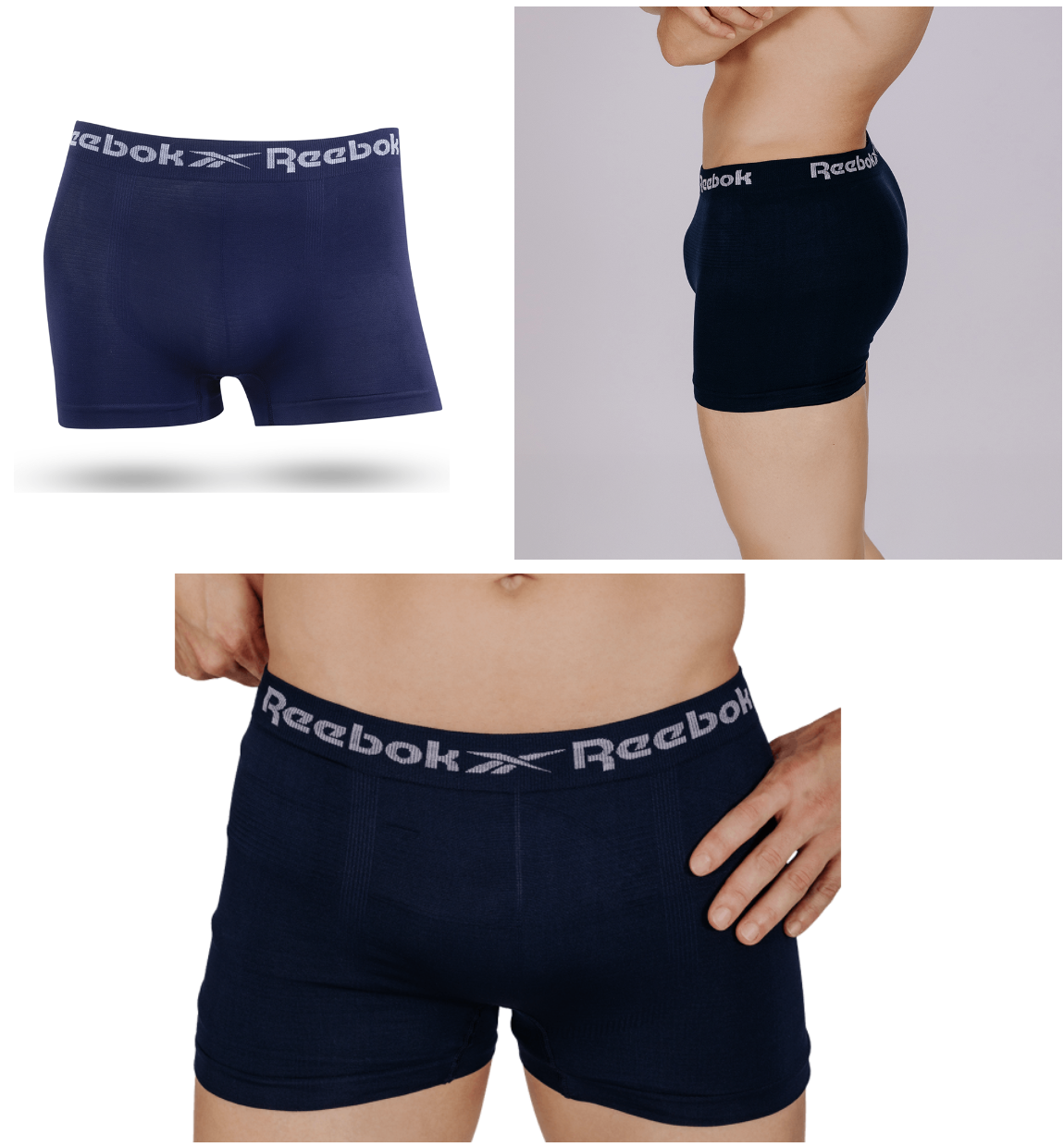 CUECA BOXER REEBOK CLASSIC MICROFIBRA COS INTEIRO